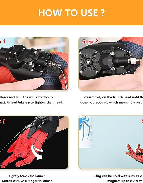 Load image into Gallery viewer, Spider Web Shooters Toy
