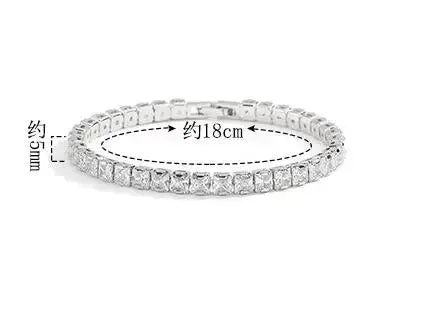 Load image into Gallery viewer, Zircon Tennis Bracelet
