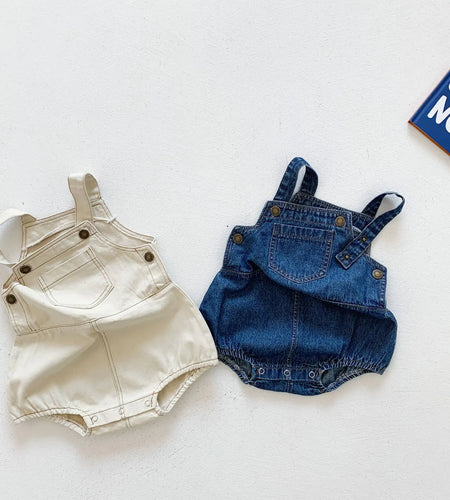 Denim Baby Overalls