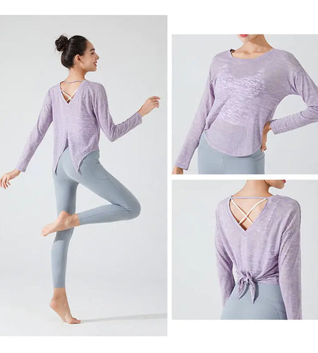 Fitness Loose Sportswear Blouse