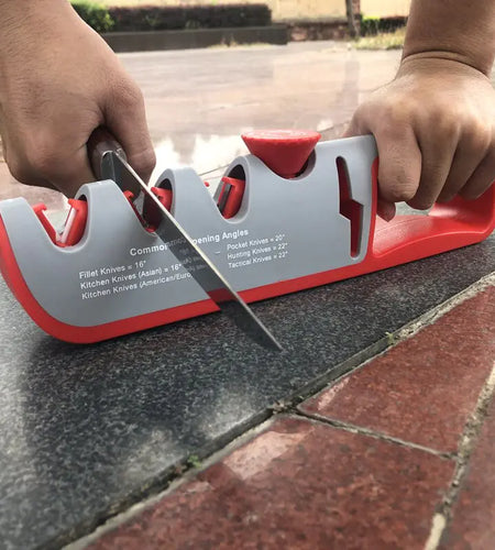 Multifunction 4-in-1 Knife Sharpener