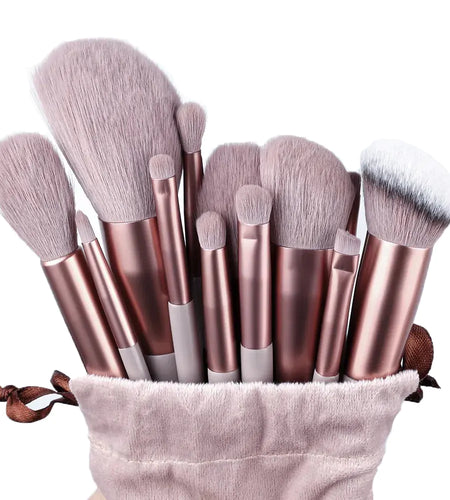 13Pcs Soft Fluffy Makeup Brushes Set