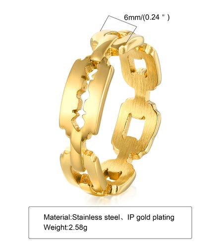 Razor Blade Rings