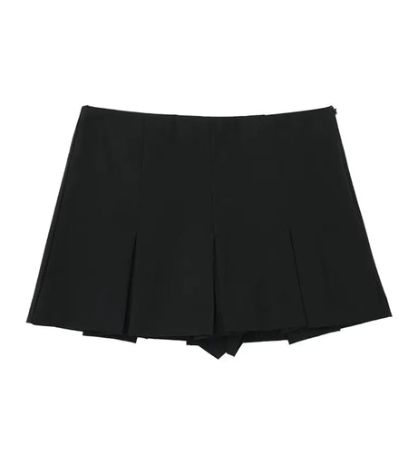High Waist Wide Pleats Skirts