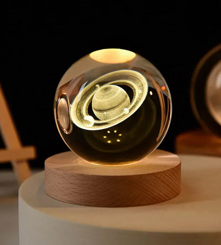 3D Night Crystal Ball