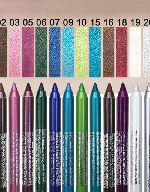 Load image into Gallery viewer, 14 Colors Long-lasting Eye Liner
