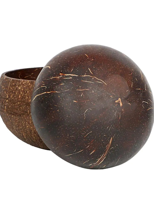 Load image into Gallery viewer, Coconut Shell Food Container Set
