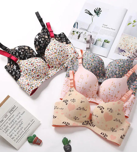 Women Seamless Bra Set