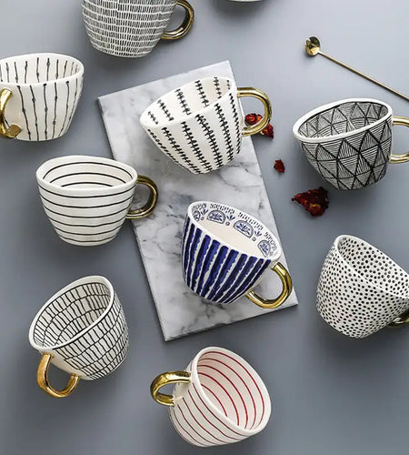 Hand Painted Ceramic Mugs