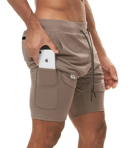 2 in 1 Double Layer Shorts