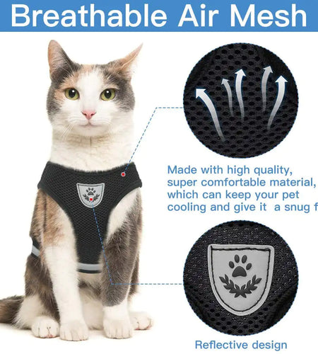 CozyCat Pet Harness and Leash