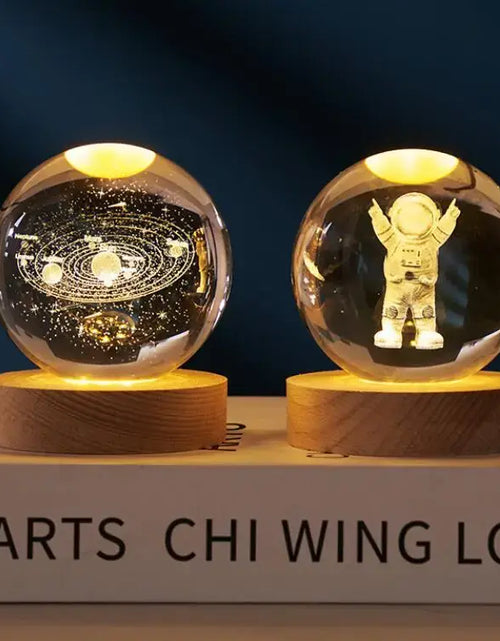 Load image into Gallery viewer, 3D Night Crystal Ball
