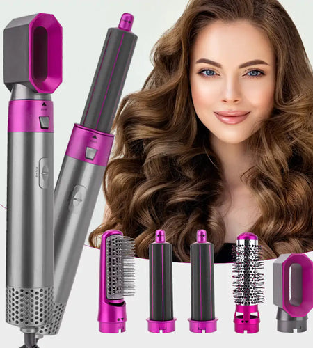 5-in-1 Curling Comb and Straightener