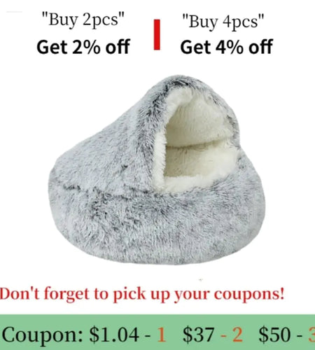 Plush Pet Bed