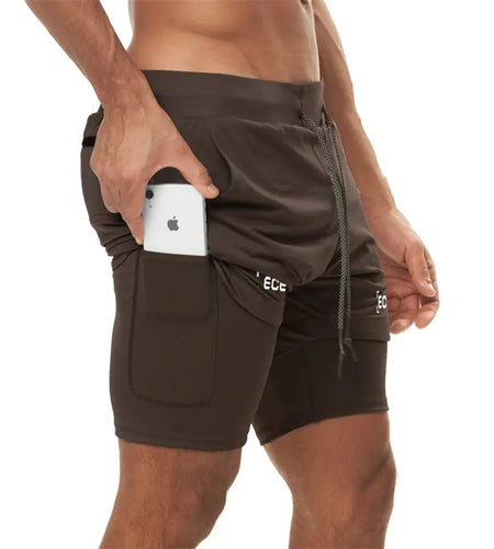 2 in 1 Double Layer Shorts