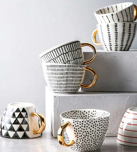 Hand Painted Ceramic Mugs