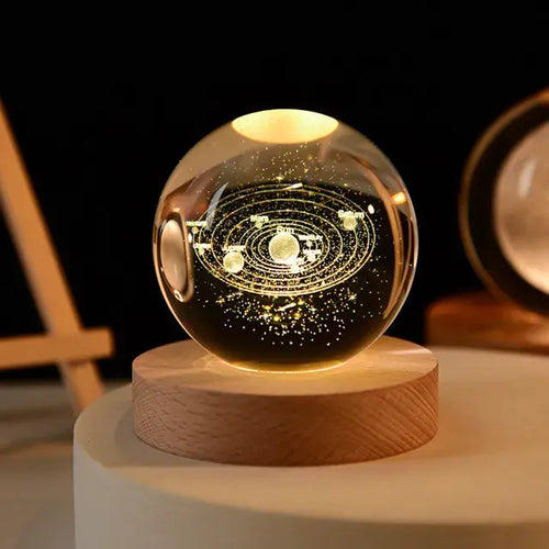 Load image into Gallery viewer, 3D Night Crystal Ball
