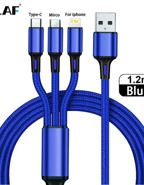 Load image into Gallery viewer, 3 in 1 Type C USB Cable
