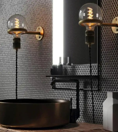 Glassbulb Wall Light