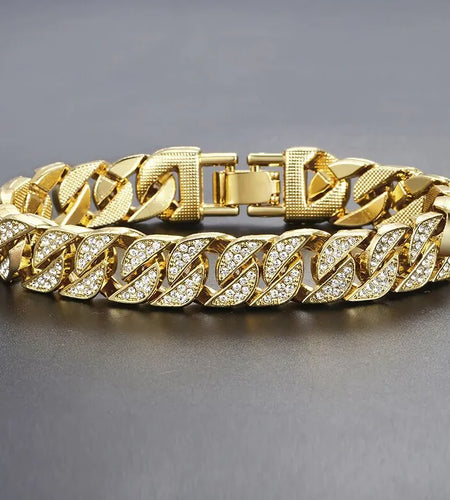 Curb Cuban Chain Bracelet