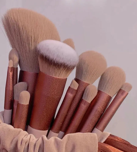 13Pcs Soft Fluffy Makeup Brushes Set
