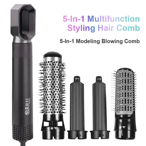 Load image into Gallery viewer, 5-in-1 Curling Comb and Straightener
