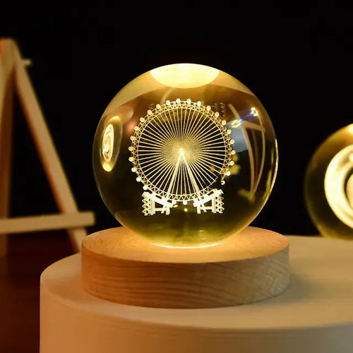Load image into Gallery viewer, 3D Night Crystal Ball
