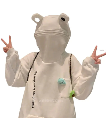 Unisex Frog Zipper Hoodie